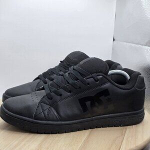Men's size 10.5 - DC Gaveler ADYS100536 Triple Black  Skateboard Shoes Sneakers